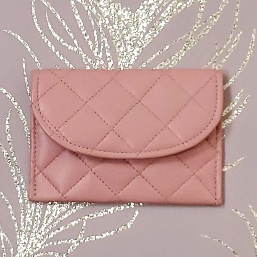 🔹NWOT🔹 Handmade Quilted Leather Wallet